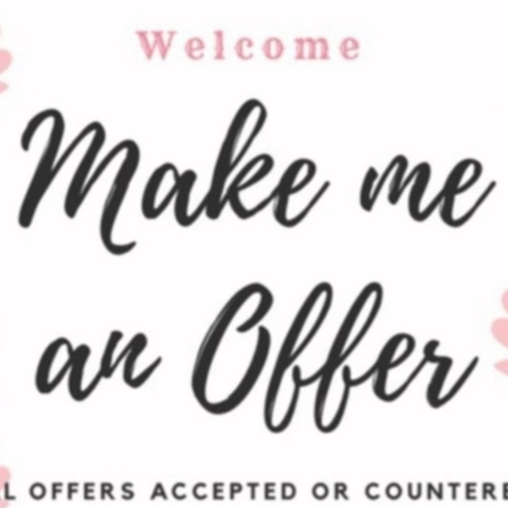 All reasonable offers accepted or counter